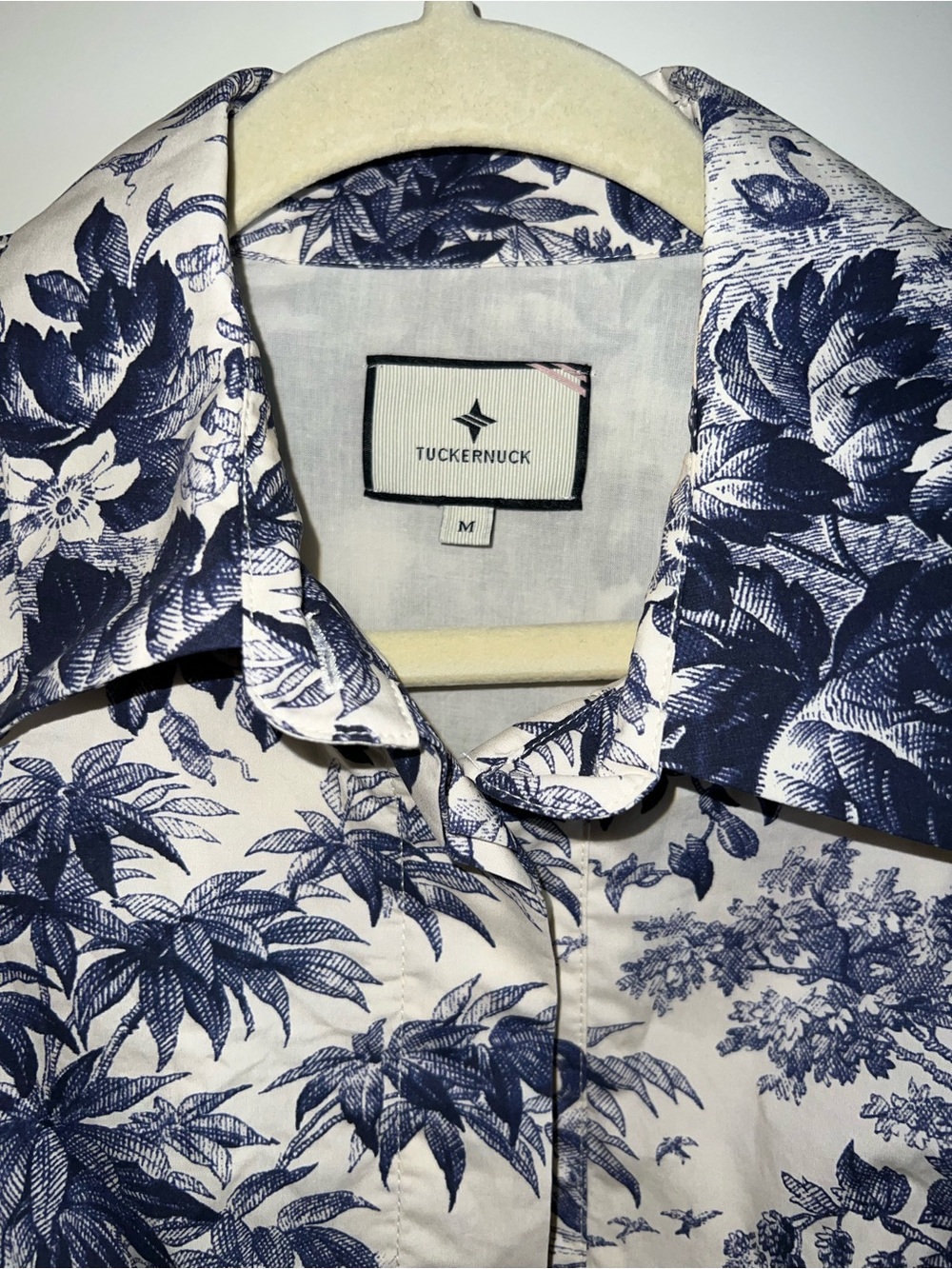 Tuckernuck Delaney Mini Dress in Toile Navy Medium - Picture 3 of 4